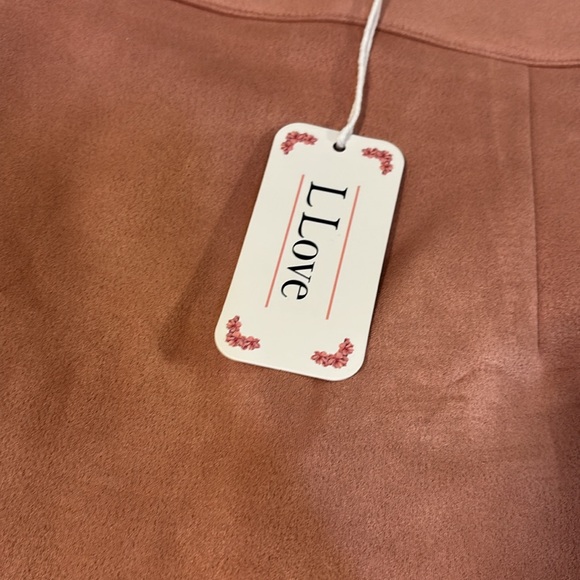 NWT L Love size M dusty pink skirt - Picture 2 of 5